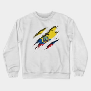 Ecuador Football Crewneck Sweatshirt